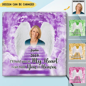 Personalized Memorial Stone For Family, For Friend - I Have You In My Heart - Ideal For Garden, Grave Marker Tribute