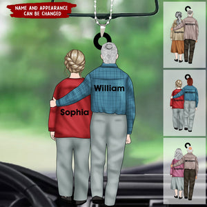 Personalized Gifts Ornament For Old Couples