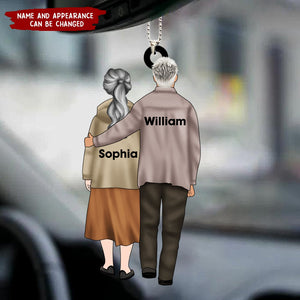 Personalized Gifts Ornament For Old Couples