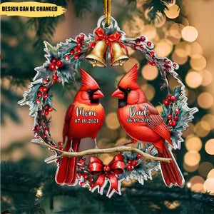 Memorial Dad Mom - Personalized Acrylic Ornament