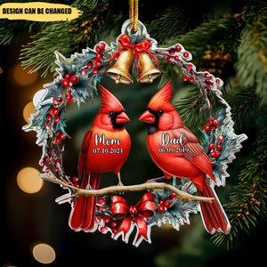 Memorial Dad Mom - Personalized Acrylic Ornament