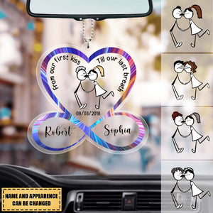 Couple, From Our First Kiss Till Our Last Breath, Couple Ornament, Gift For Couple