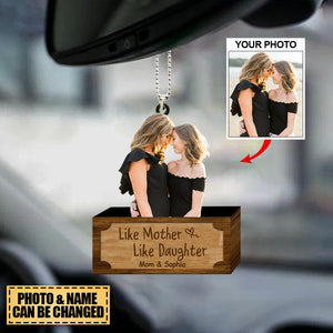 Personalized Car Hanging Ornament - Gift For Mother's Day - Like Mother Like Daughter