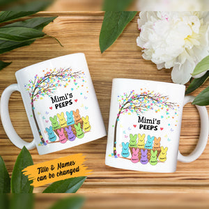 Personalized Grandma Mom Mother's Day Bunny Easter Mug