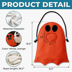 Too Cute To Spook - Personalized Ghost Bag, Gifts For Kids