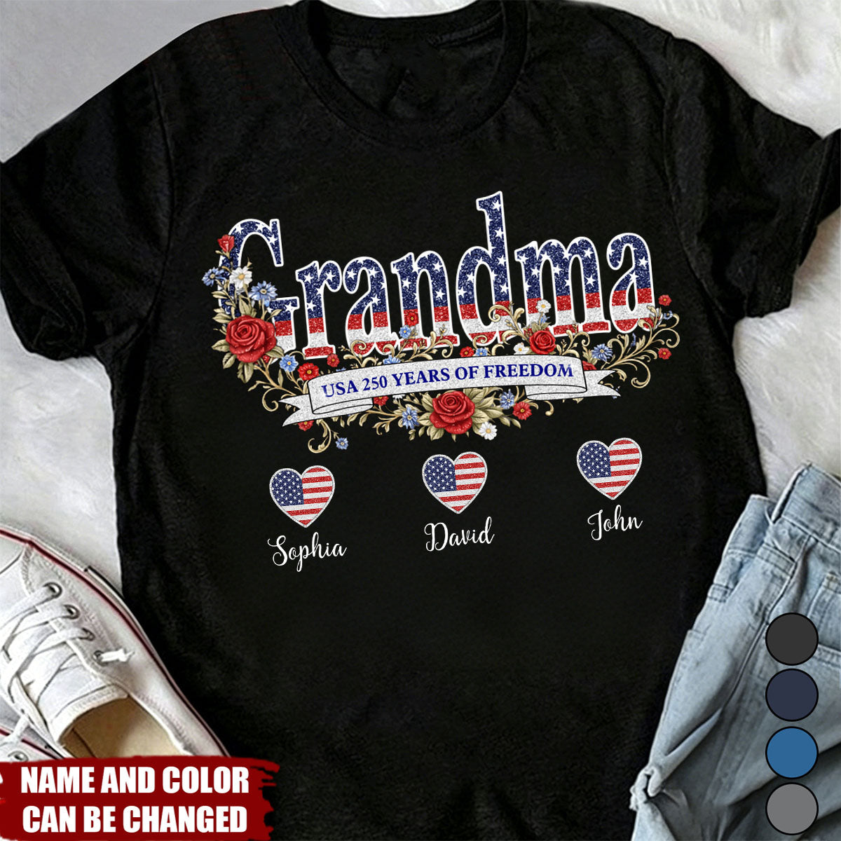 250th Anniversary of Freedom 1776–2026 - Personalized Shirt