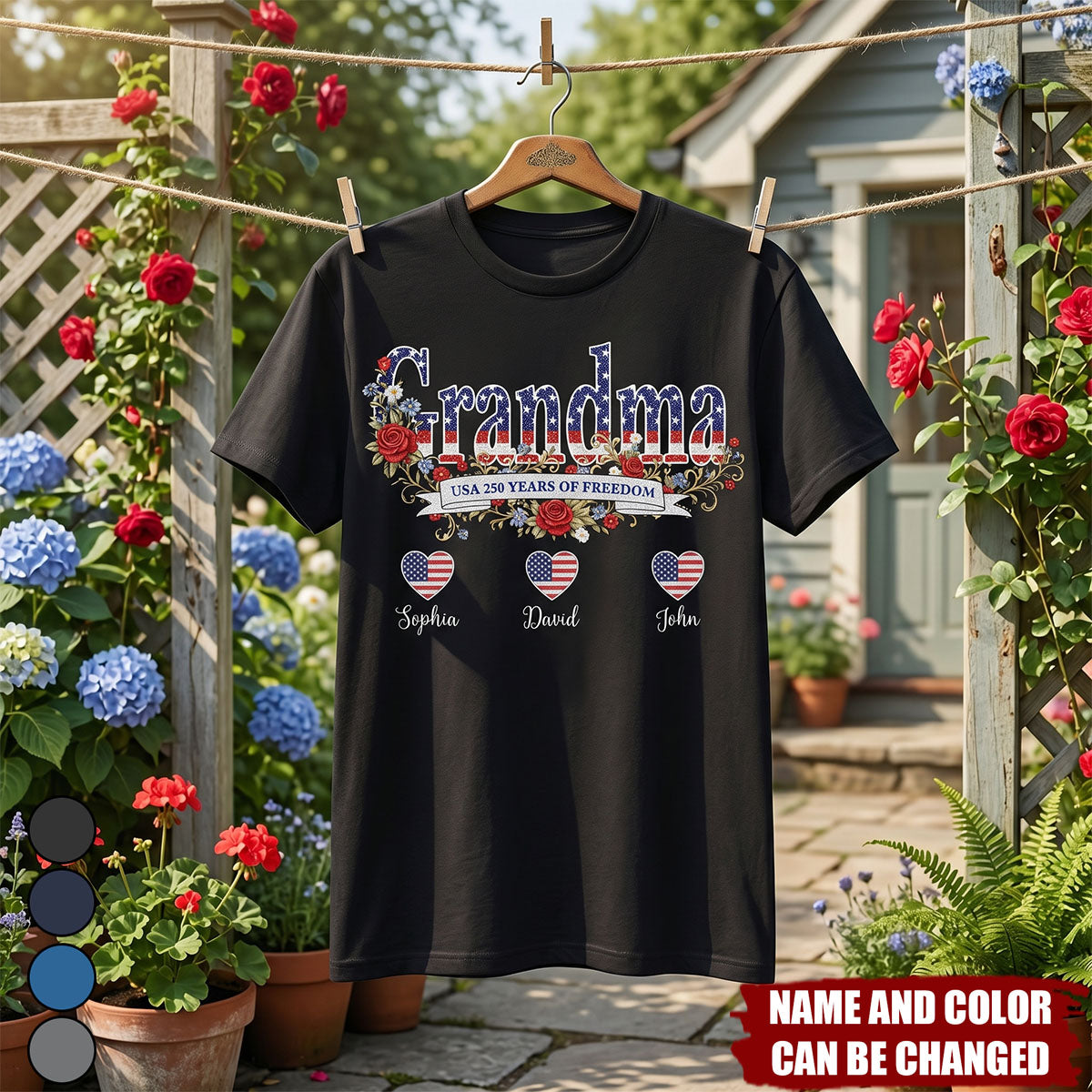 250th Anniversary of Freedom 1776–2026 - Personalized Shirt