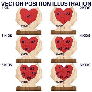Your Arms Forever Open Your Hugs That Hold Us Tight - Personalized Family Wooden Puzzle