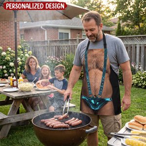 Custom Funny Apron With Pocket - Personalized Birthday Gifts