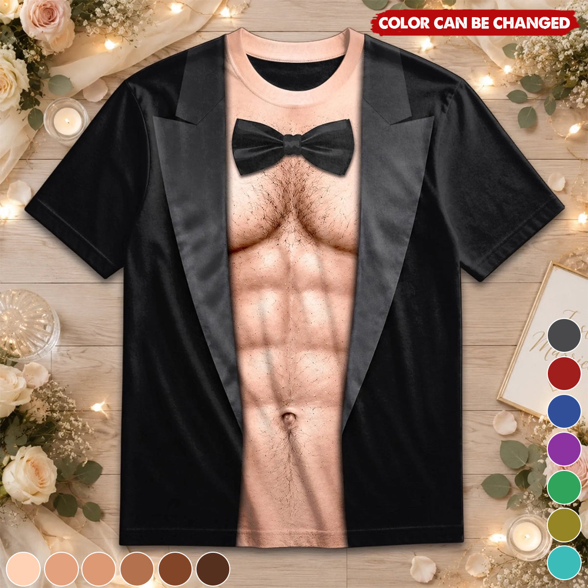 Custom Funny T-shirt - Personalized Birthday Gifts For Husband, Son, Grandson, Brother, Grandpa, Dad, Yourself - Dressed To Impress Maybe