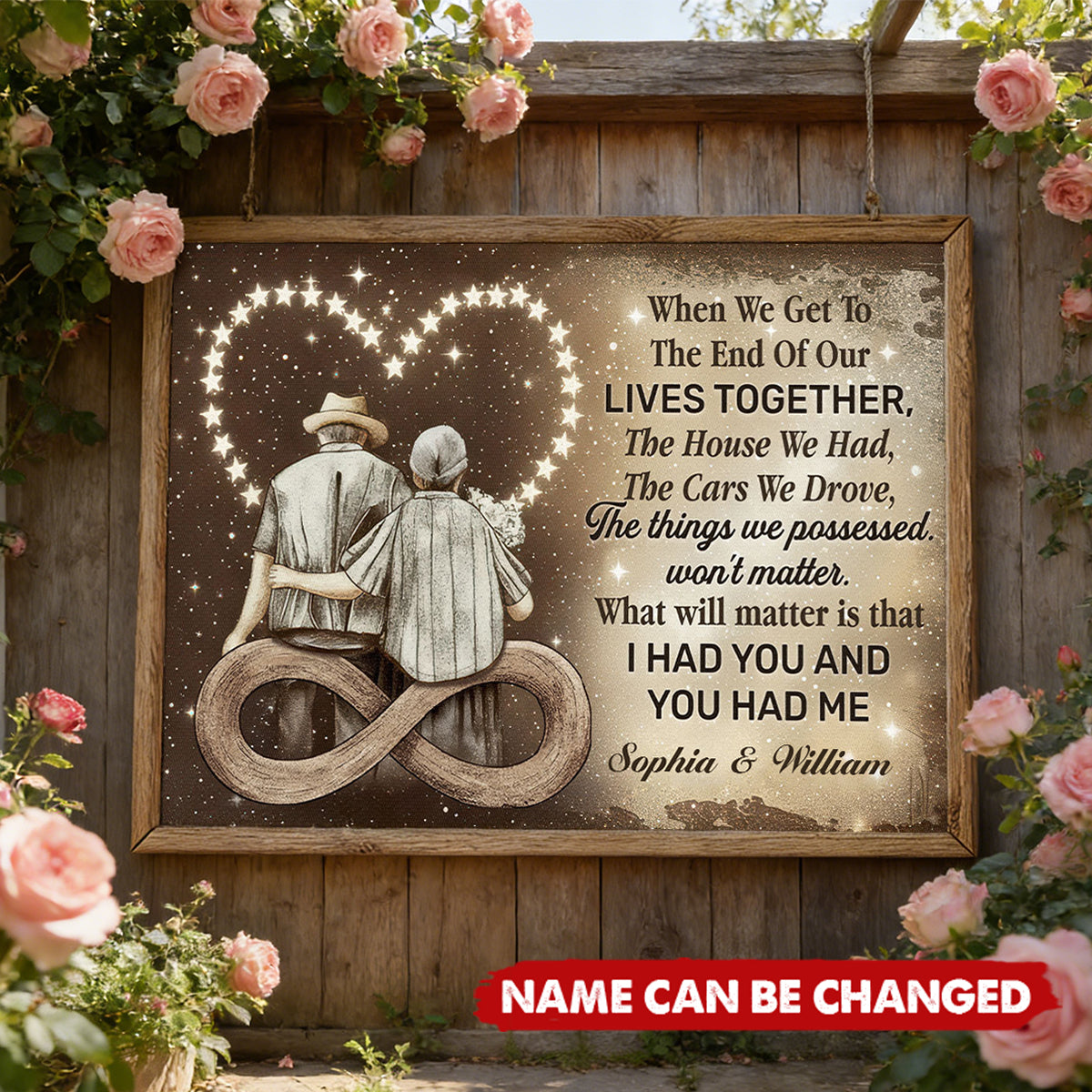 Me & You, Always True - Personalized Poster/Canvas