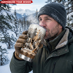 Papa Wolf Pack - Personalized Father Tumbler