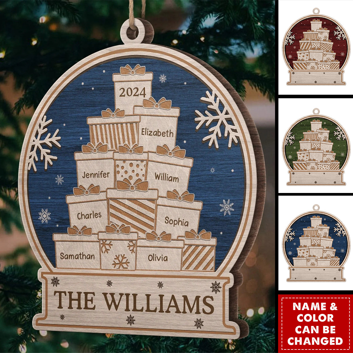 Personalized Wood Ornament – Christmas Gift For Family – We're Definitely On The Cute List