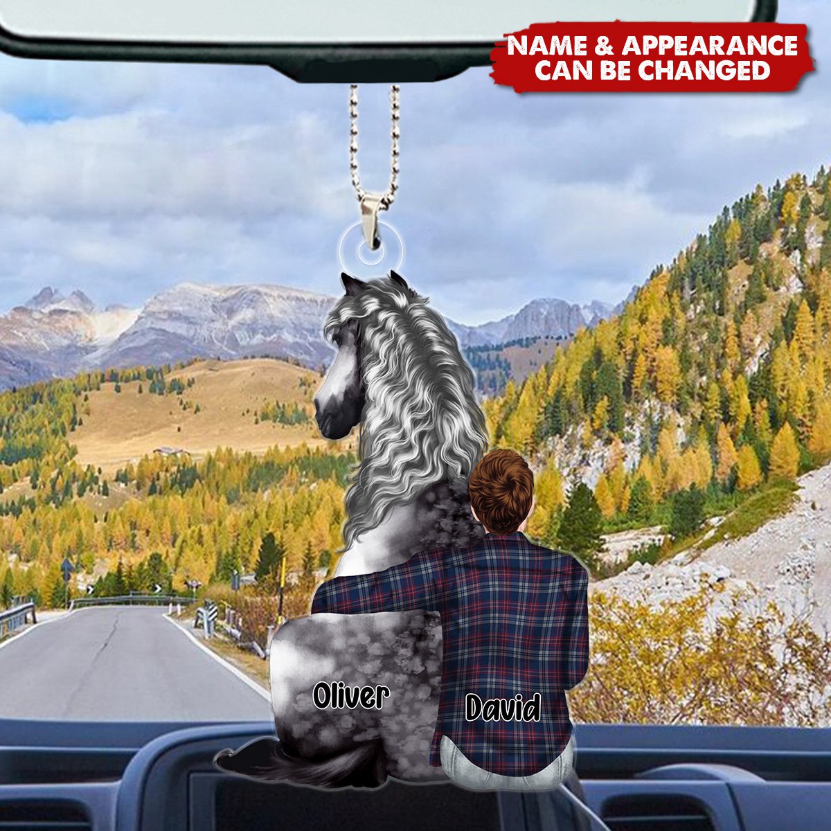 Personalized Gifts For Horse Lovers Ornament