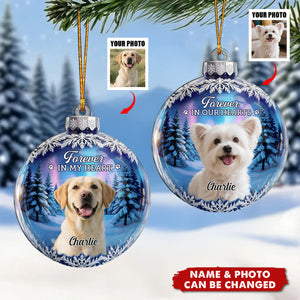 Custom Dog Photo - Personalized 1-Layer Acrylic Ornament