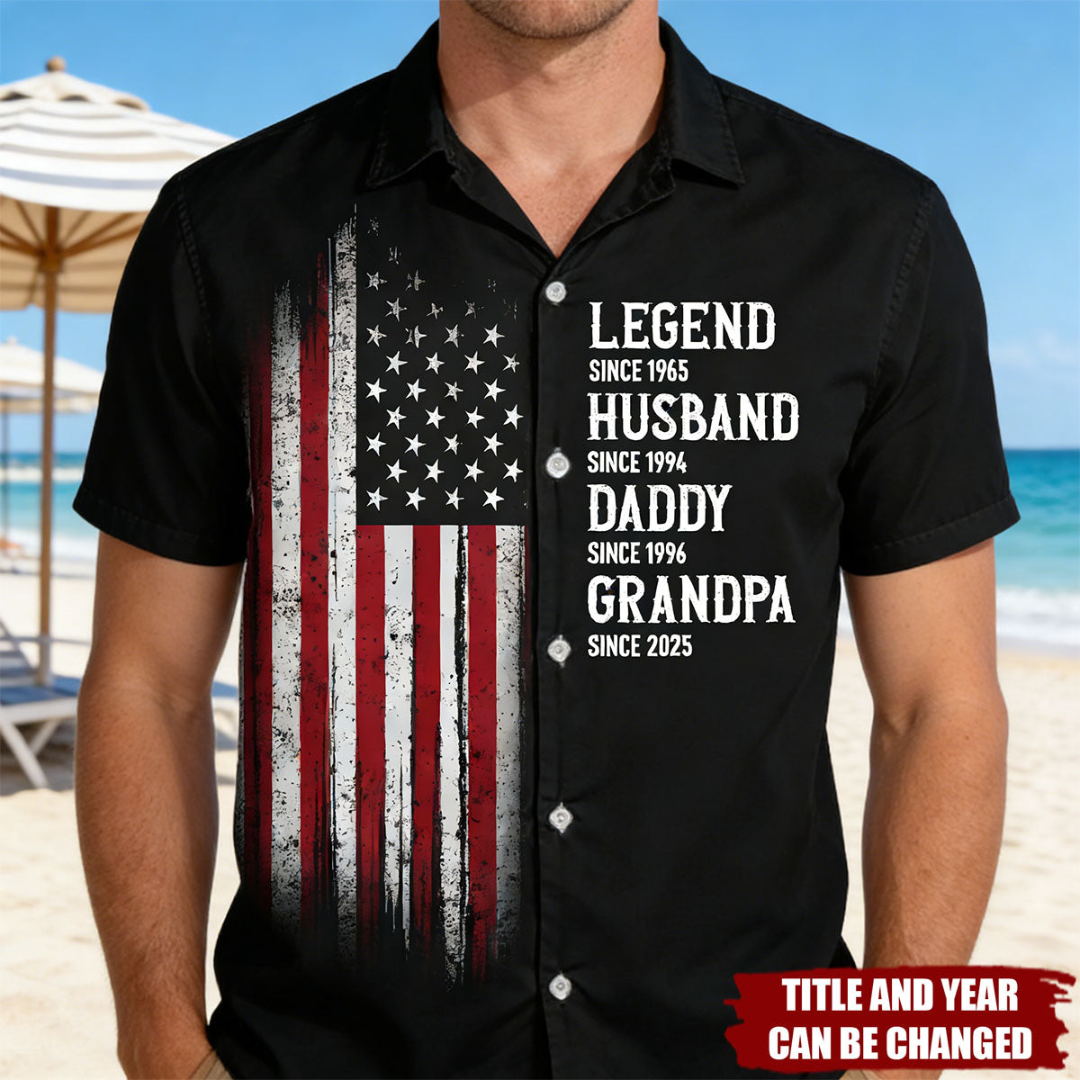 Freedom Looks Good On Me - Personalized Hawaiian Shirt, Gifts For Dad, Grandpa