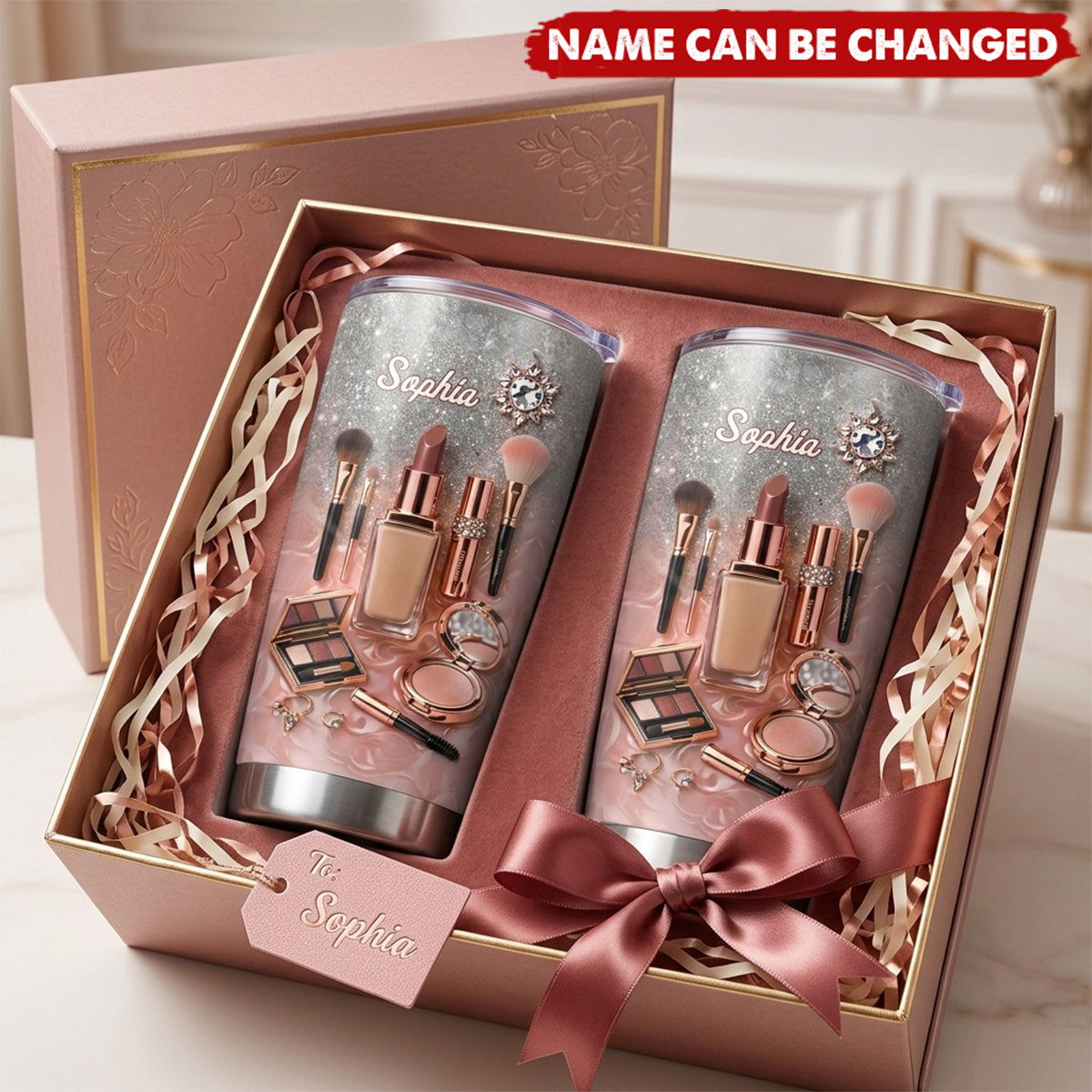 Proud Makeup Artist - Personalized Stainless Steel Tumbler