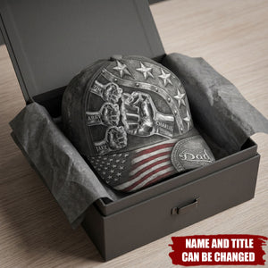 Best Dad Ever - Personalized Cap, Gift For Dad, Papa