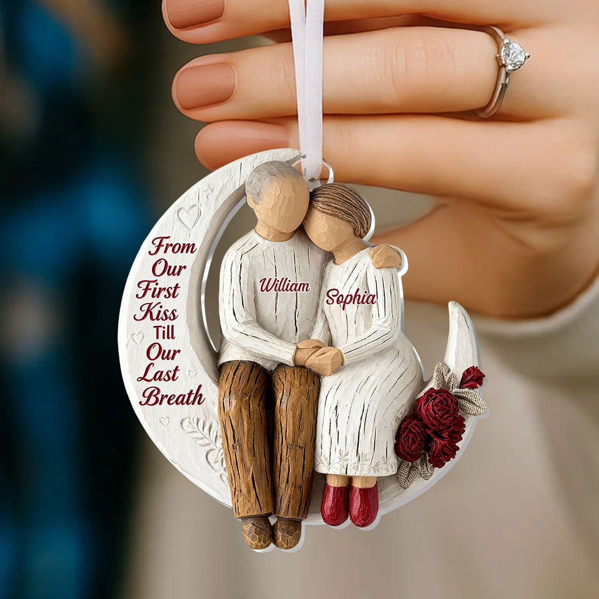 Till Our Last Breath - Personalized 1-Layer Acrylic Ornament