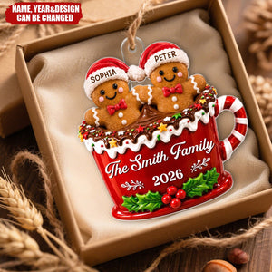 Our Sweet Little Family - Personalized Acrylic Custom Shape Ornament