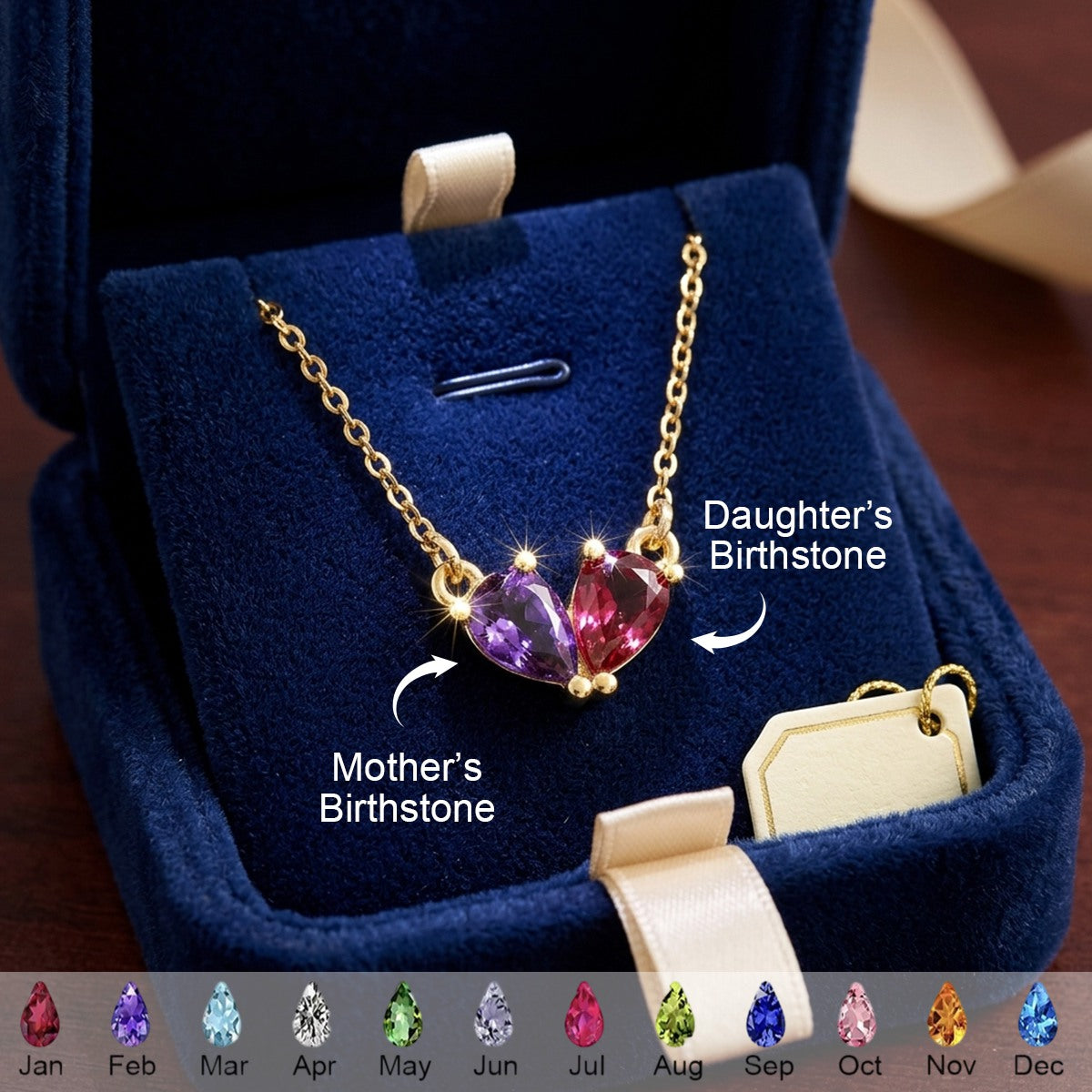 We Create The Most Powerful Kind Of Love- Personalized Birthstone Necklace