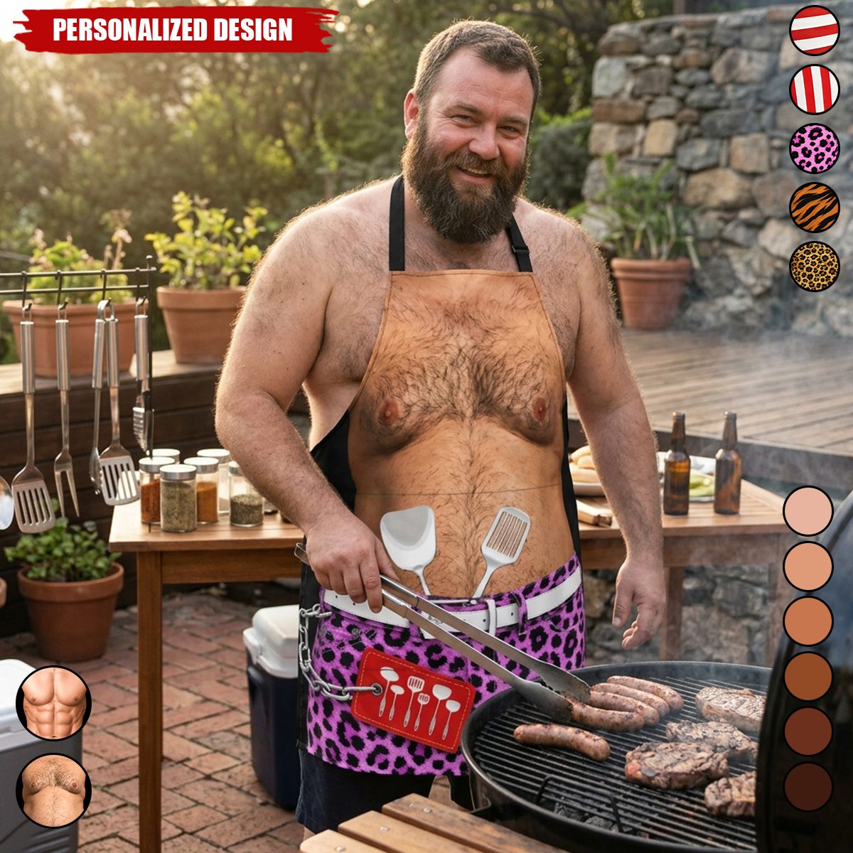 Big Boy Bites - Personalized Apron