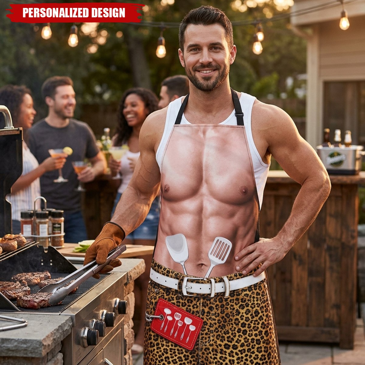 Big Boy Bites - Personalized Apron