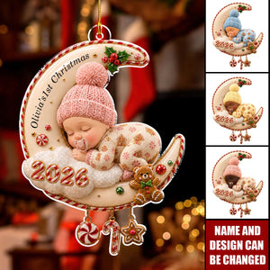 Baby Christmas - Personalized Acrylic Ornament