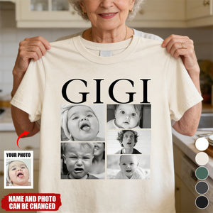 Retro Vintage Custom Kids' Photo - Personalized T-Shirt