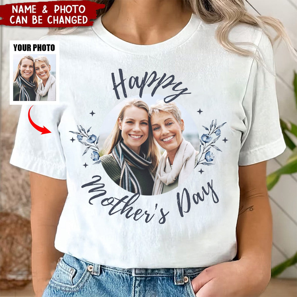 Happy Mother's Day Mother Personalized Shirt - Mother's Day Gift for Mom