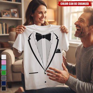 Custom Funny T-shirt - Personalized Birthday Gifts For Husband, Son - Suit Up Sort Of