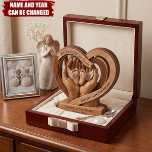 Infant Loss Remembrance - Personalized Baby Memorial Wooden Block