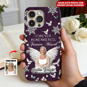 Custom Photo Gone But Never Forgotten - Personalized Full Print Phone Case