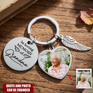 Graduation Day Memorial Custom Photo - Personalized Keychain