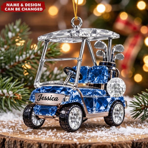 Crystal Golf – Personalized Acrylic Custom Shape Ornament
