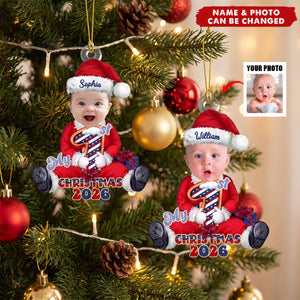 My 1st Christmas - Personalized 1-Layer Acrylic Ornament