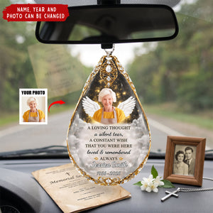 A Constant Wish That You Were Here - Personalized Acrylic Car Ornament