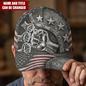 Best Dad Ever - Personalized Cap, Gift For Dad, Papa
