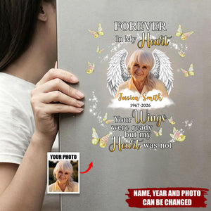 Forever In My Heart - Personalized Decal