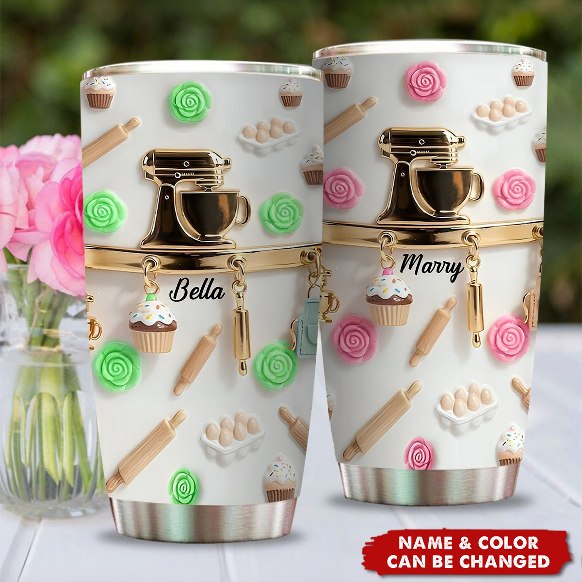 Perfect Gift For Baking Lovers - Personalized Baking Tumbler