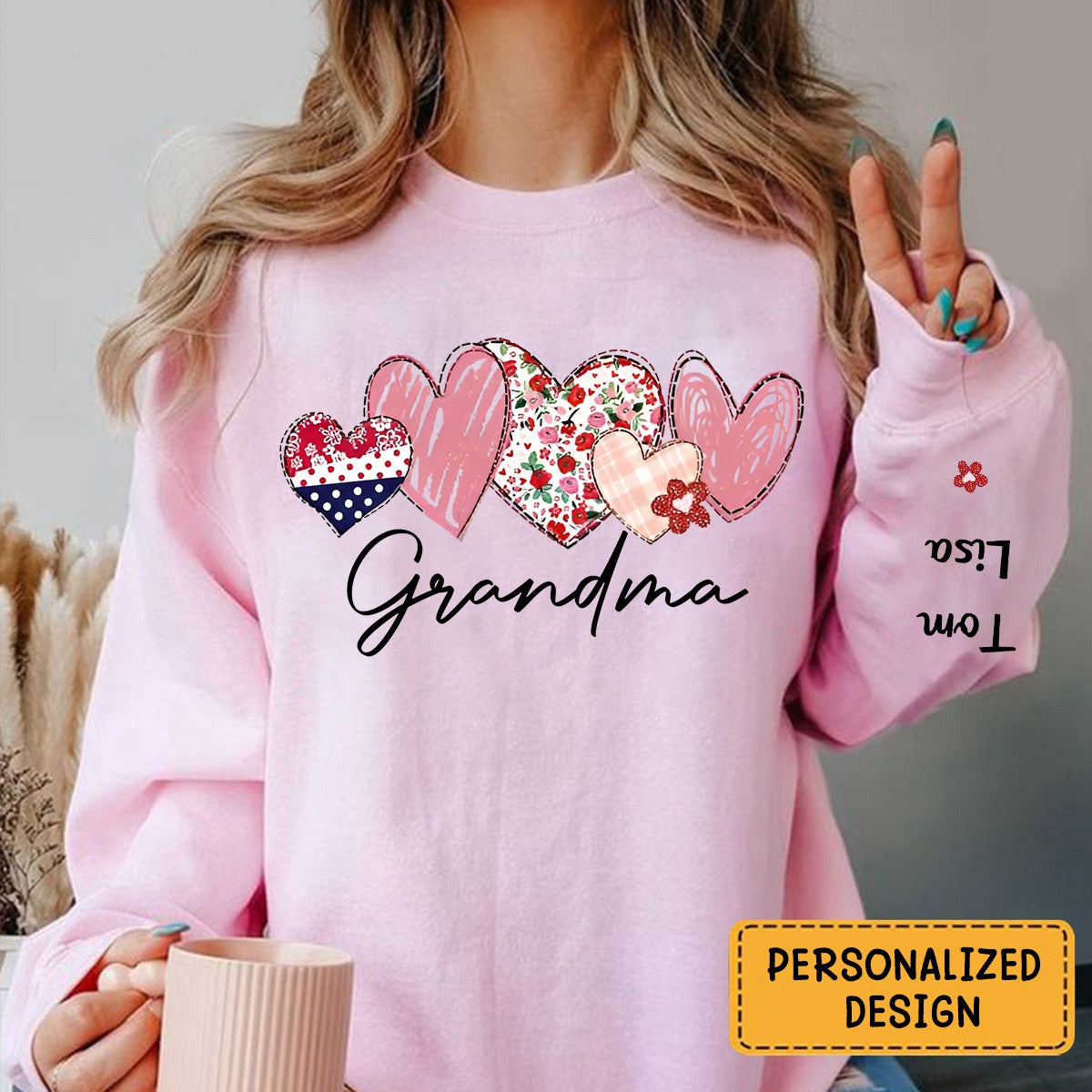 Make Everything Better - Family Personalized Unisex Sweatshirt With Design On Sleeve