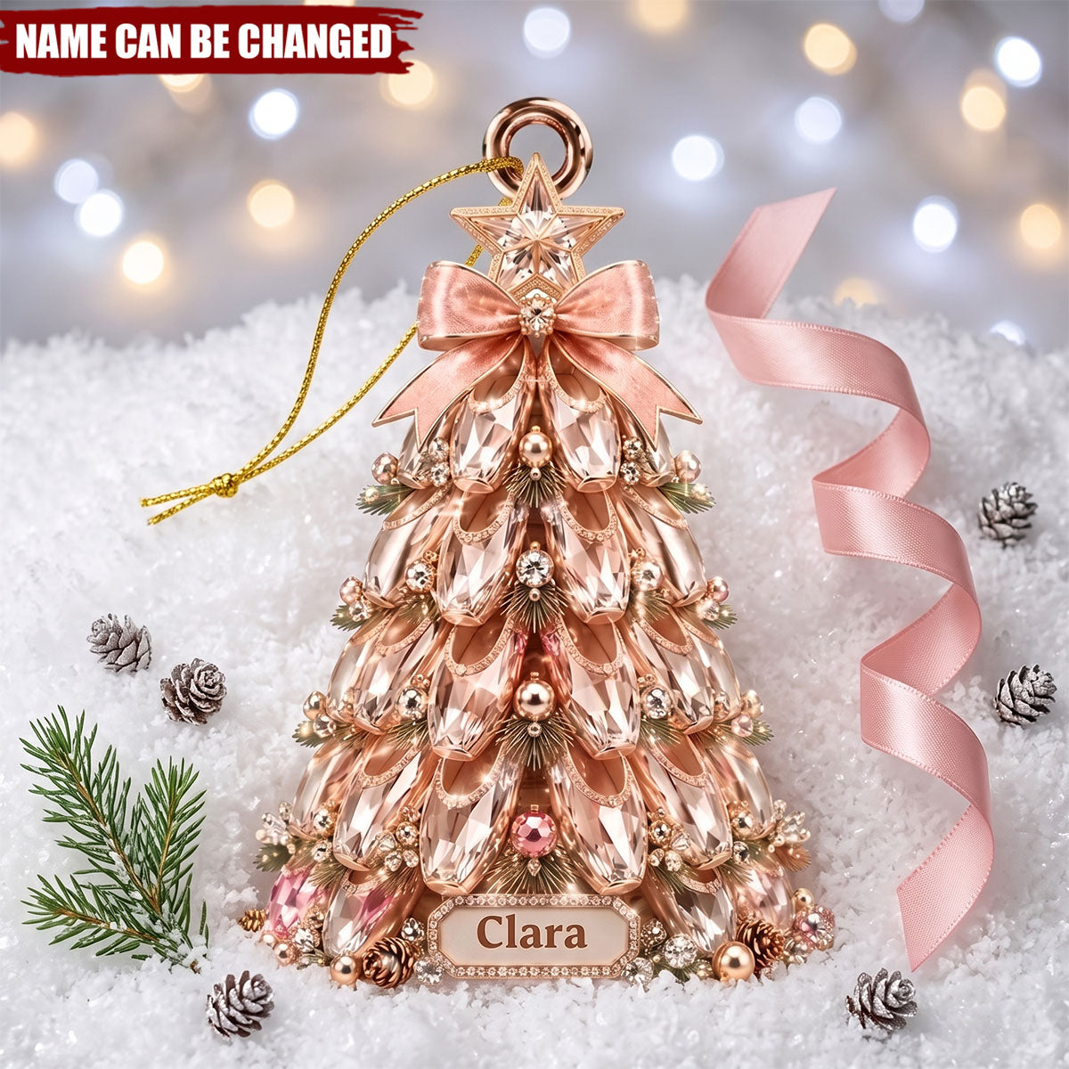 All You Need Is Love and Ballet - Personalized Acrylic Ornament