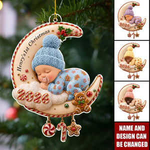 Baby Christmas - Personalized Acrylic Ornament