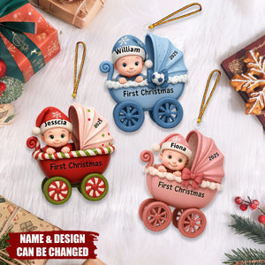 Baby's First Christmas - Personalized Acrylic Ornament