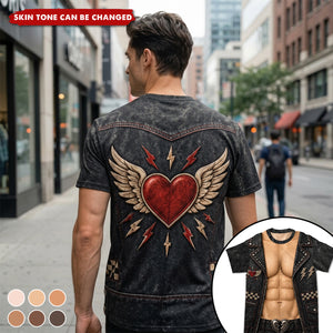 Rockstar Biker - Personalized All-over-print T-shirt