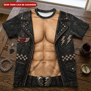 Rockstar Biker - Personalized All-over-print T-shirt