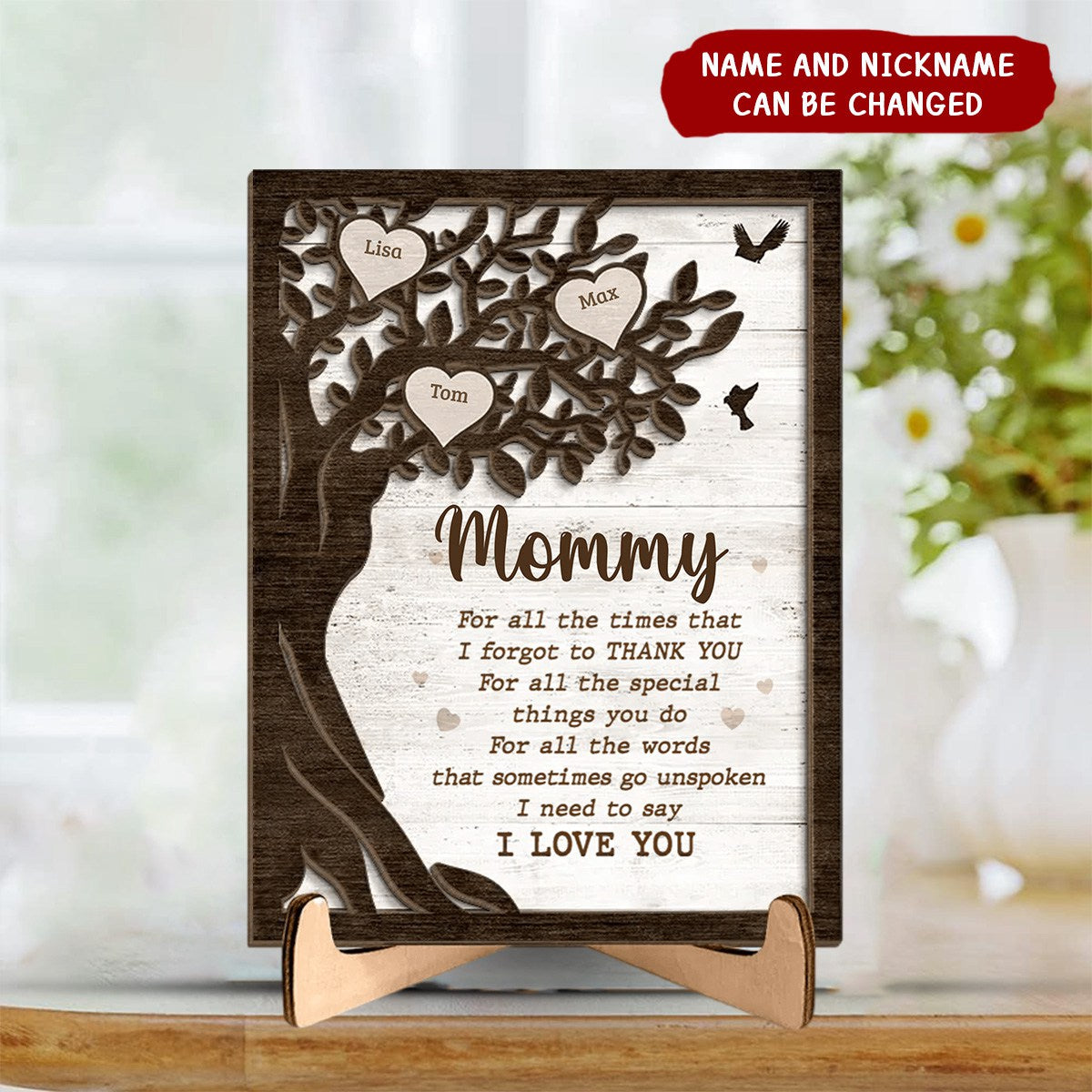 Family - We Need To Say We Love You - Personalized Wooden Plaque