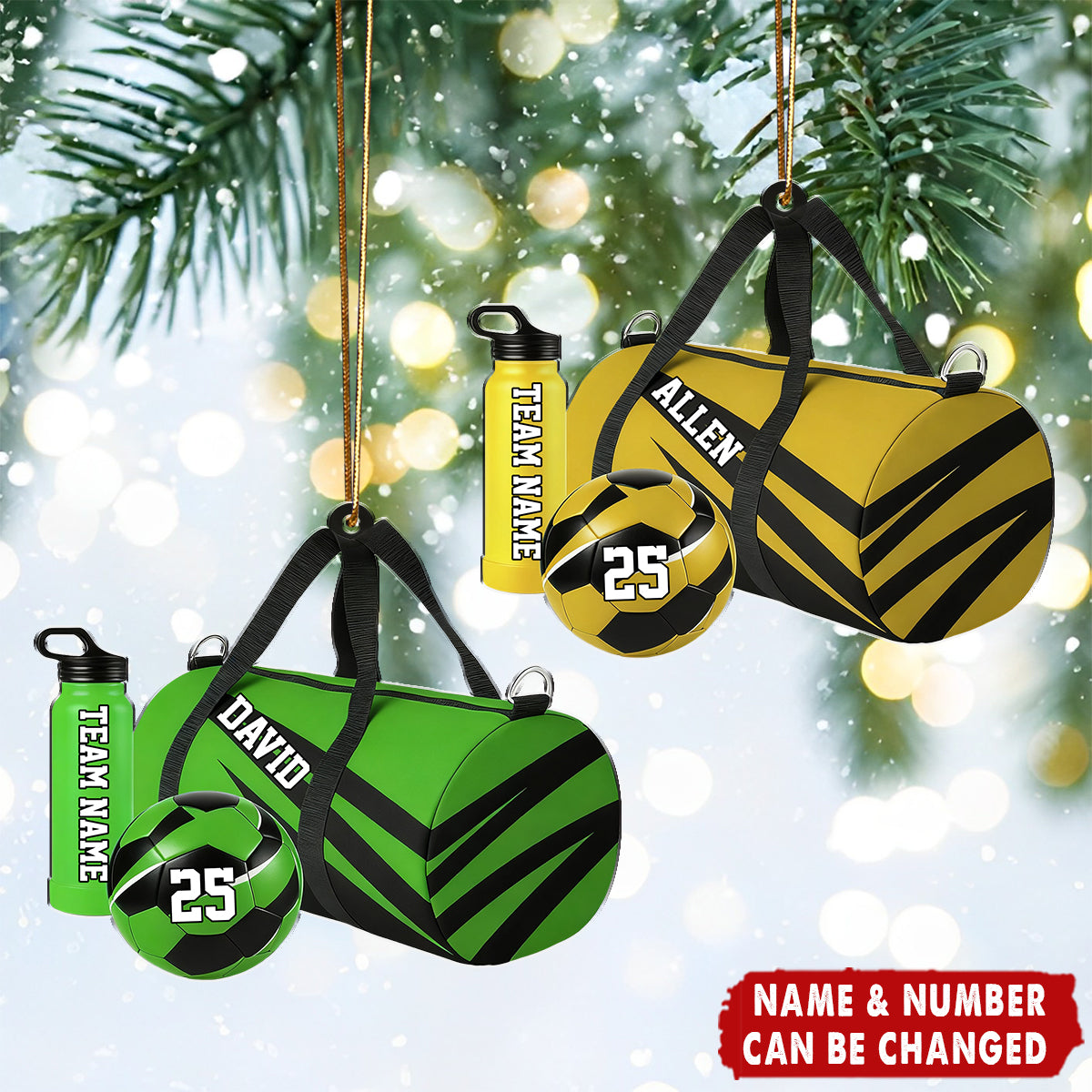 Personalized Handball Ornament, Custom Sport Team Gift