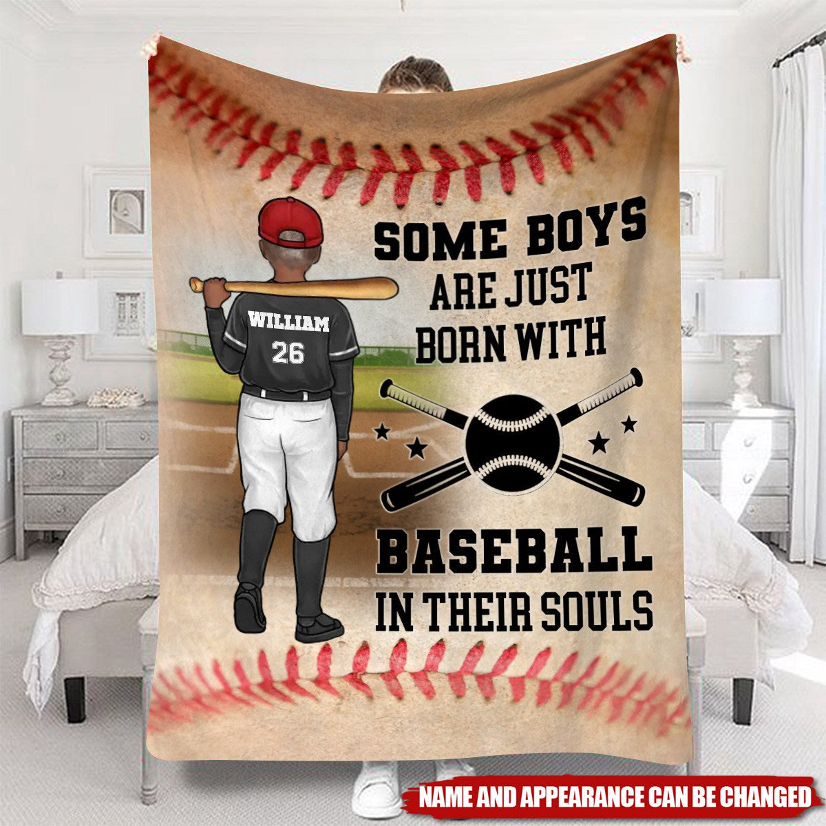 Practice Like You've Never Won - Family Personalized Custom Blanket - Gift For Family Members, Baseball Players, Baseball Lovers