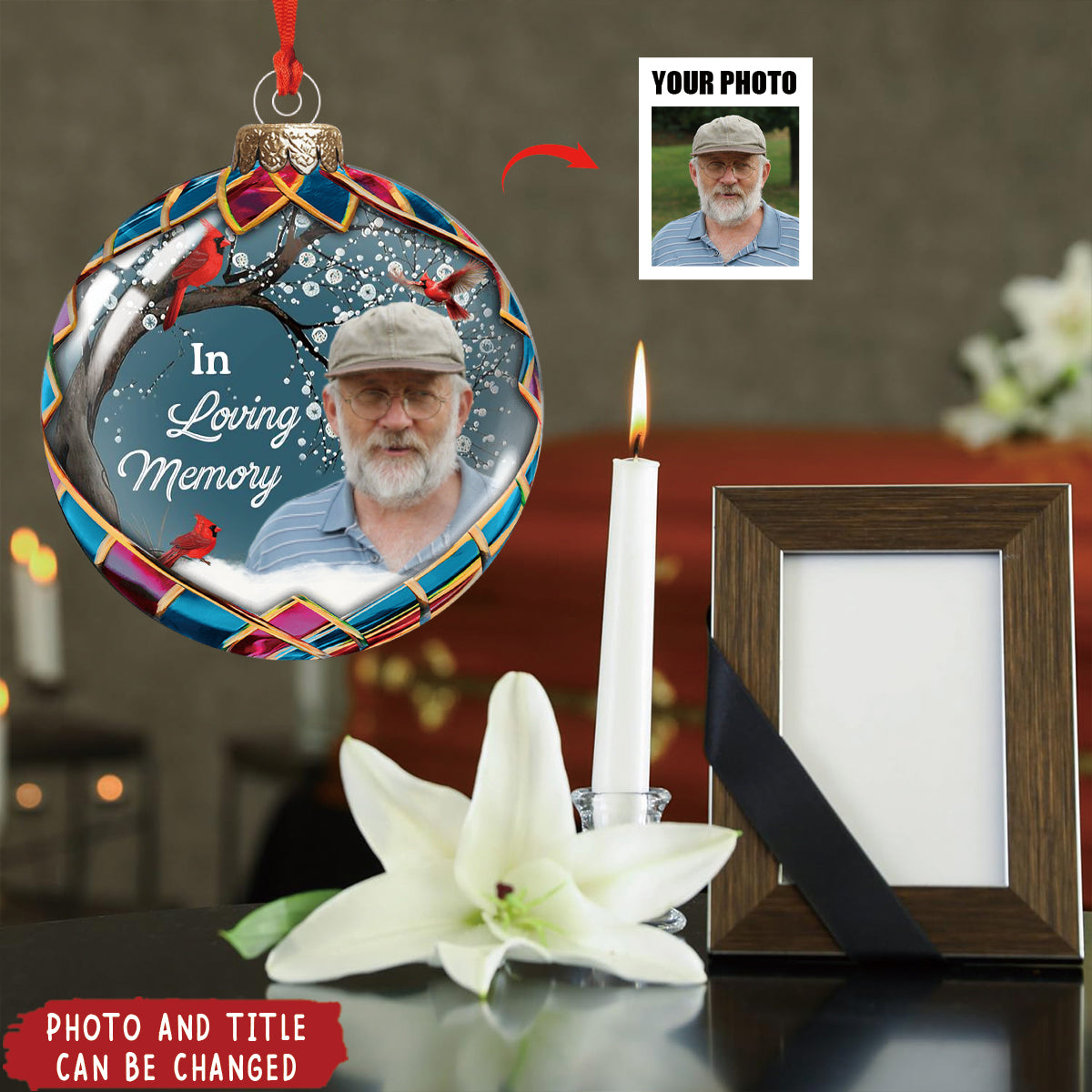 I'm Always With You - Personalized Christmas Acrylic Ornament